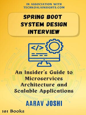 cover image of Spring Boot System Design Interview
